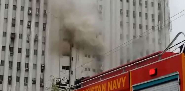 15-Storey Kashif Center Fire Caused by Short Circuit.