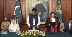 Justice Aalia Neelum Sworn in as First Female Chief Justice of LHR