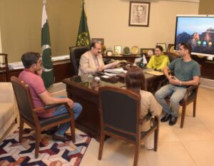 MSF Sindh Delegation Meets Youth Program Chairman