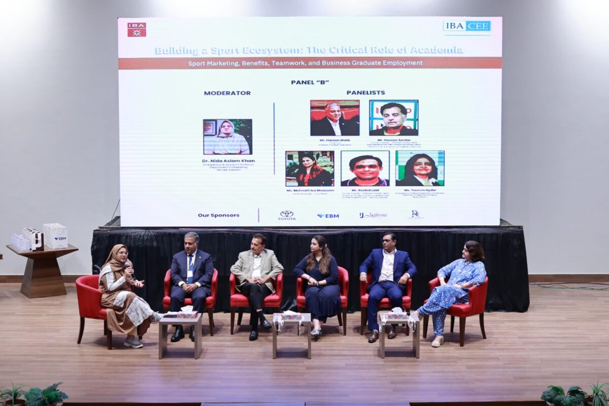 IBA Karachi organizes the first seminar on Building a Sport Ecosystem: The Critical Roleof Academia.