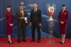 UEFA & Qatar Airways Sponsorship Signature