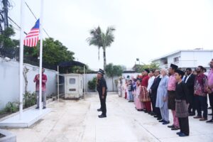 67th Malaysia National Day Flag Hoisting Ceremony Celebrated in Karachi