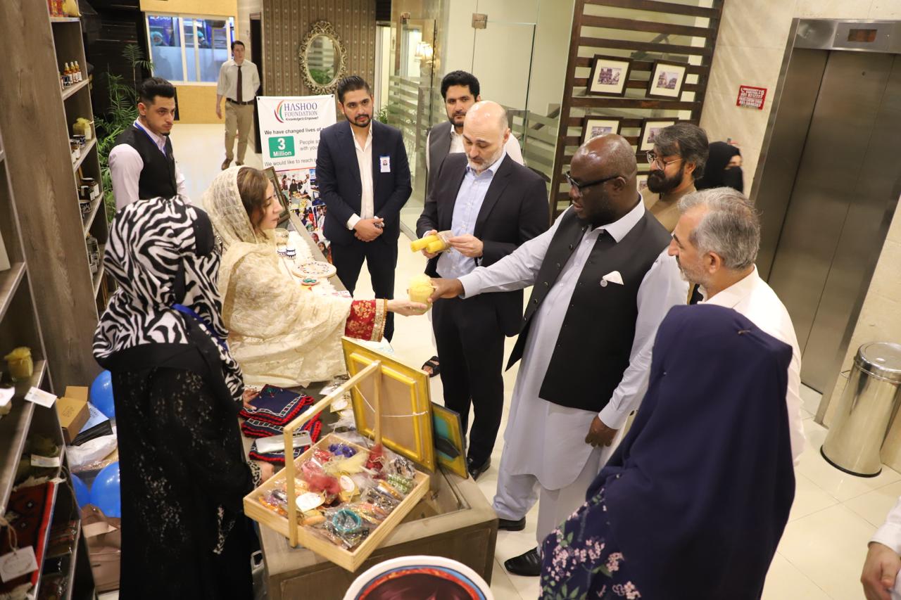 Bridging Hope and Opportunity: Hashoo Foundation Inaugurates ‘Crafts of Compassion’ Outlet in KPK with UNHCR.