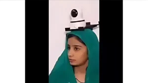 Man Installs CCTV Camera on Daughter’s Head for Safety.