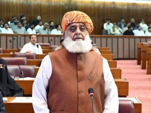 Maulana Fazlur Rehman Attends Meeting on Constitutional Changes.