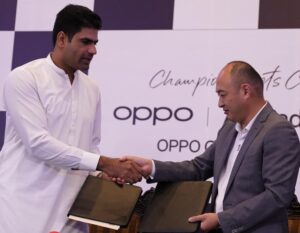 Picture - OPPO Partners with Olympic Gold Medalist Arshad Nadeem for a 4-year Journey