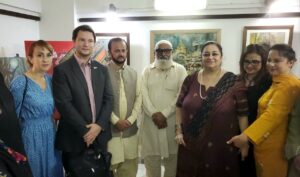 Russian Delegation Attends Art Talk and Exhibition at Majmua The Art Gallery a