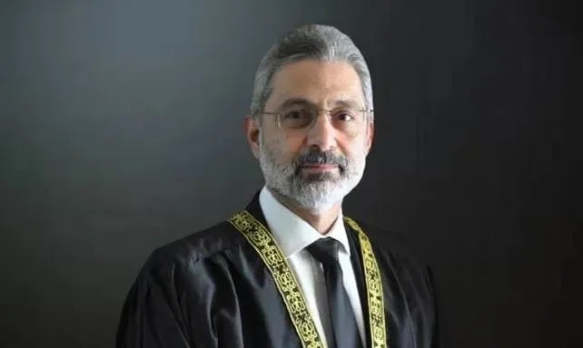 Chief Justice Qazi Faez Isa Leads Supreme Court Meeting.