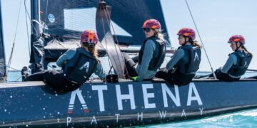 Italy lift first Women’s America’s Cup with win over Britain.