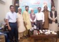An Evening was Celebrated with Senior Journalist,Former President of Pakistan Federal Union of Journalists (PFUJ)and Karachi Press Club.