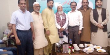 An Evening was Celebrated with Senior Journalist,Former President of Pakistan Federal Union of Journalists (PFUJ)and Karachi Press Club.