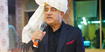 Hanif Gohar Address by Ishaiya on behalf of North Waziristan Chamber of Commerce and Industry.