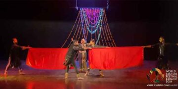World Culture Festival: Sheema Kermani’s classical dance enchants audience.