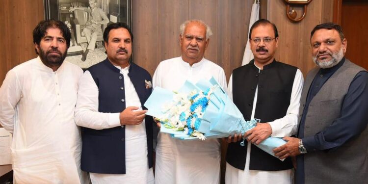 Zahid Iqbal hails establishment of Talagang Chamber of Commerce.