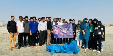 ILMA University Students Make Waves: Spearhead Beach Cleanup Drive at Clifton Beach, Karachi, For a Greener Tomorrow!