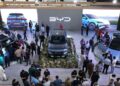 BYD Showcases Flagship Electric Vehicles at Pakistan Auto Show 2024, Open Bookings for BYD ATTO 3 and BYD SEAL.