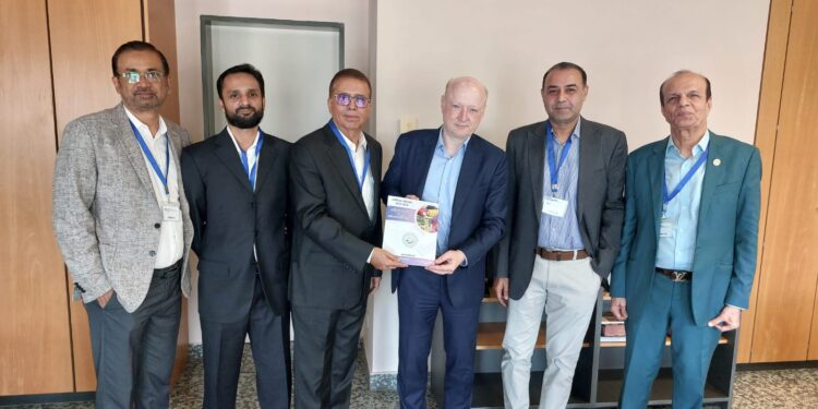 Pakistan Chemicals & Dyes Merchants Association (PCDMA) delegation led by Chairman  Mr. Salim Valimohammad, visited Consulate office of Federal Republic of Germany.