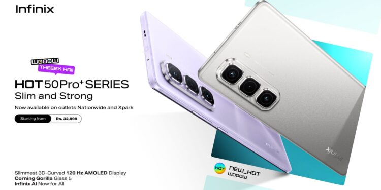 Revolutionizing Slimness and Strength: The New Infinix HOT 50Pro+