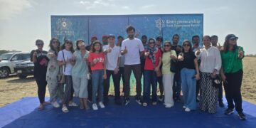 PMI collect 431 kg of waste in beach cleaning activity.