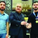 Pakistan’s Hamid Khan won the British title boxing fight with support from Hanif Gohar.