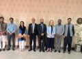 A group photograph of the Interpol team with senior officials of the Wafaqi Mohtasib sectt on the eve of it’s visit to WMS on Nov 07, 2024.
