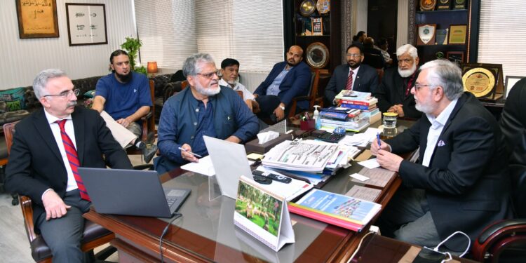 PSATF delegation meets with Chairman TDAP Mr. Zubair Motiwala.