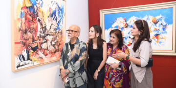 Modern Classics by Mashkoor Razz opens at Main-Frame The Gallery.