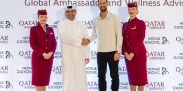Qatar Airways Announces Tennis Legend Novak Djokovic as Global Brand Ambassador and Wellness Advisor