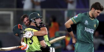 Pakistan's loss to Australia in a recent match.