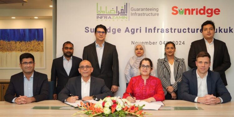 InfraZamin Pakistan and Sunridge Foods Ink Deal for Agri-Infrastructure Sukuk.