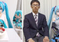 Japanese man celebrates sixth wedding anniversary with robotic wife.