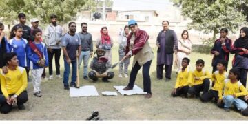 Public School Hyderabad Baseball Camp inaugurated by Principal Iqbal Memon inaugurated.