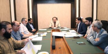 Sharjeel Inam Memon has directed the authorities to accelerate the construction work.