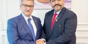 Chairman PRCS Meets President Azerbaijan Red Crescent Society on the Sidelines of CoP29.