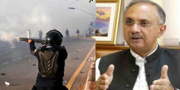 Omar Ayub claims security forces killed protestors with sniper rifles, M60 machine guns