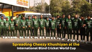 Picture Release - Cheezious Proudly Sponsors the International Blind Cricket World Cup