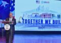 U.S. Ambassador Blome at the “Together We Build” Infrastructure Event.