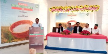 TDAP ORGANIZED SEMINAR ON POST MANAGEMENT OF RICE IN LARKANA.
