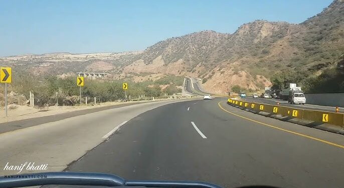 Kallar Kahar Salt Range: A Perilous Segment of the Motorway.