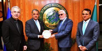 Ambassador of Pakistan to US visits TDAP