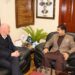 Outgoing Head of ICRC Delegation in Pakistan Nicolas Lambert Meets PRCS Chairman Sardar Shahid Ahmed Laghari