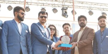 The inauguration ceremony of MILE STONE Green City was held on the site location on the M-9 Motorway.