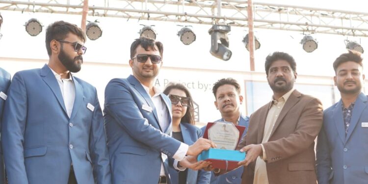 The inauguration ceremony of MILE STONE Green City was held on the site location on the M-9 Motorway.