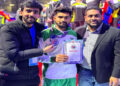Pakistan’s Ali Raza wins medal at World Mas-Wrestling Championship