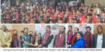 Distribution of kits & trophies amoung boxers & coaches of Divisional Boxing Association Hyderabad