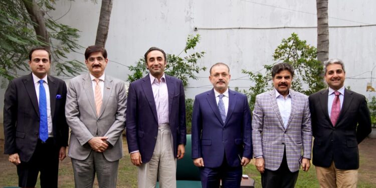 Chairman of Pakistan People’s Party Bilawal Bhutto Zardari met