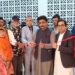 Sindh Minister of Culture and Tourism, inaugating group painting exhibition
