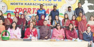 The Annual Sports Day at Nasra School, Primary Section, North Karachi Campus,