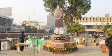 Jinnah monument inaugurated at Clifton 