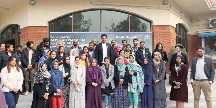 Olympic Gold Medalist Arshad Nadeem Graces Deaf Reach School’s Annual Sports Day in Lahore